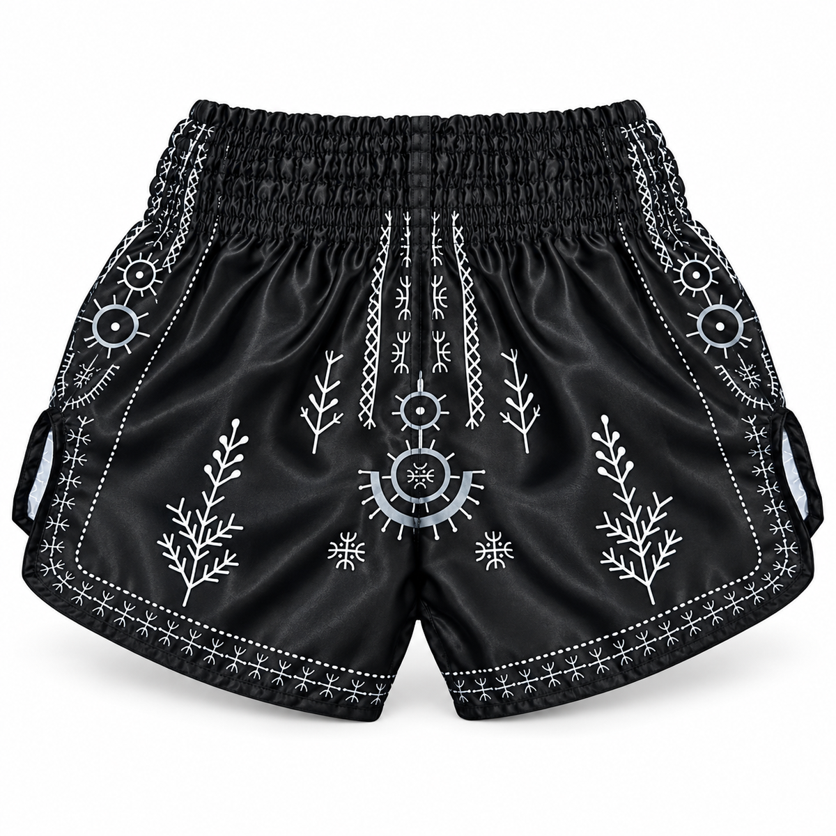 Croatia Black Muay Thai Shorts (Pre-Order)
