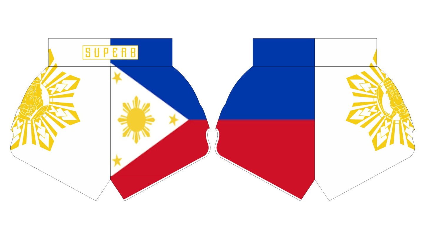 Philippines Limited Edition White Shorts