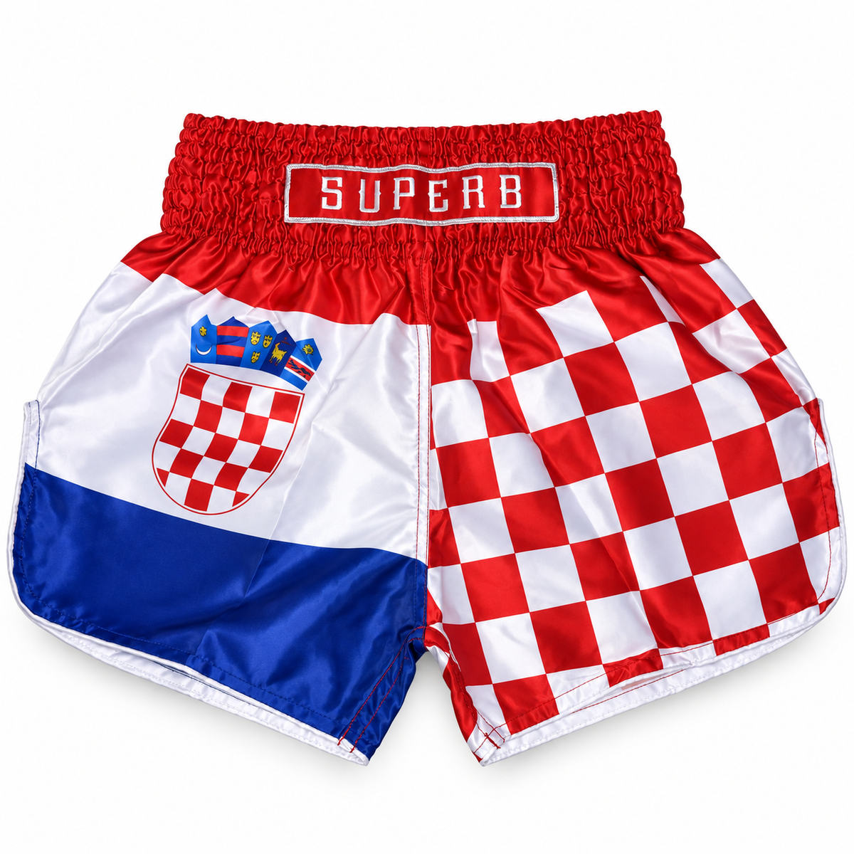 Croatia Flag Muay Thai Shorts (Pre-Order)