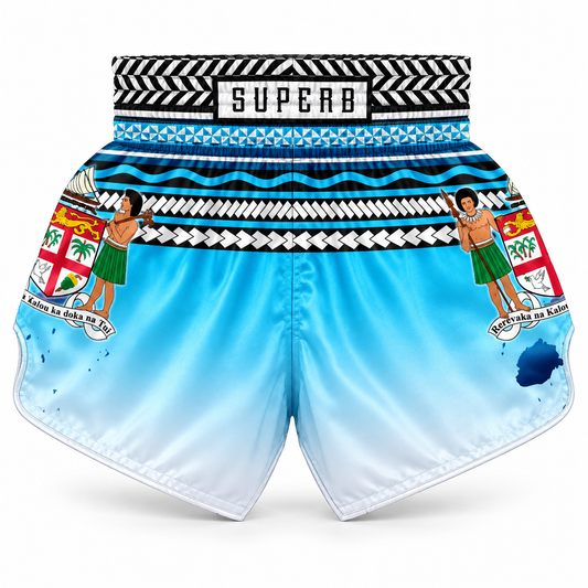 Fiji Pride Muay Thai Shorts (Pre-order)