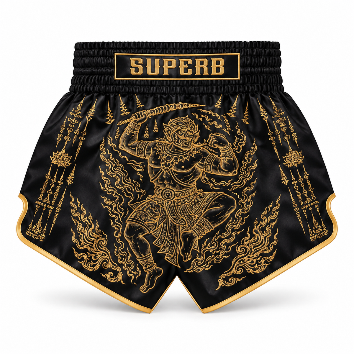 Khmer Sak Yantar Black Edition Muay Thai Shorts – Pre-Order
