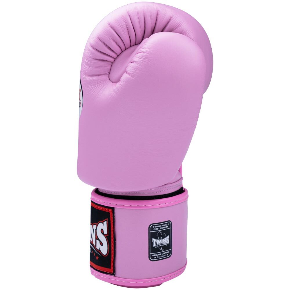 Twins Special Pink Velcro Boxing Gloves - BGVL3