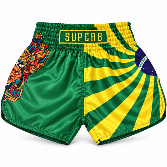 Brazil Rising Sun Edition Muay Thai Shorts (Pre-Order)