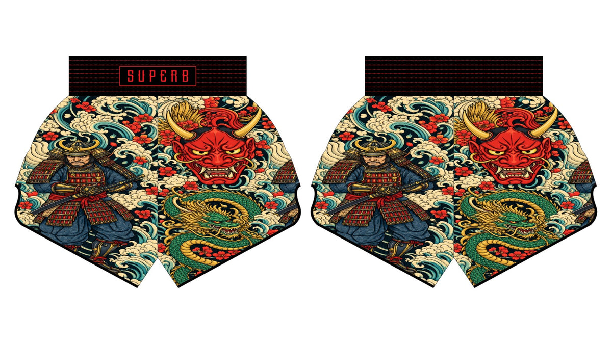 SAMURAI RISING MUAY THAI SHORTS