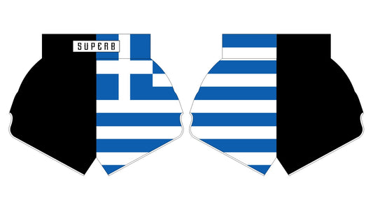 GREECE MUAY THAI SHORTS 🇬🇷 (Pre-Order)