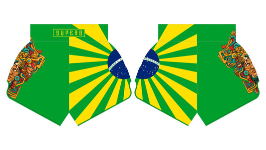 Brazil Rising Sun Edition Muay Thai Shorts (Pre-Order)