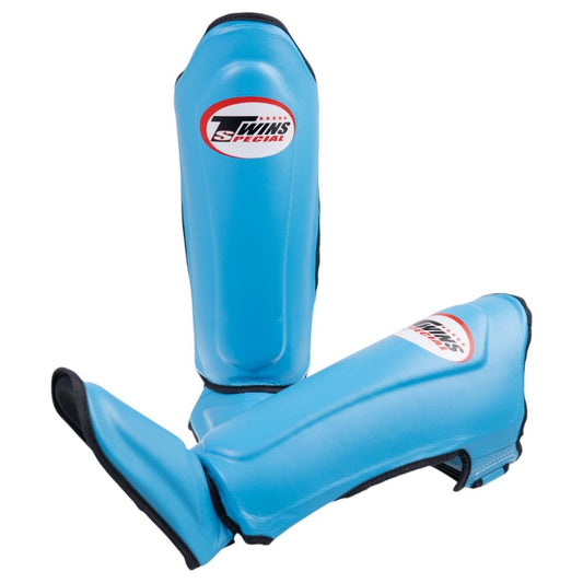 Twins Special Slim-Fit Light Blue Shin Guards - SGL10