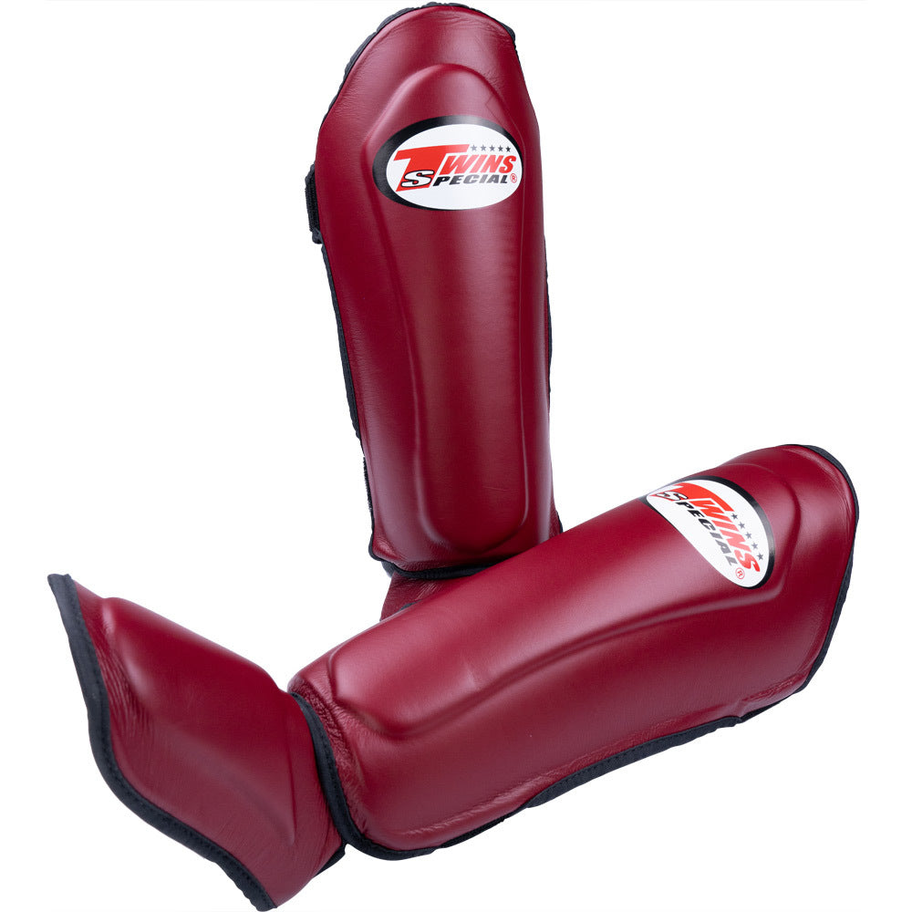 Twins Special Slim-Fit Maroon Shin Guards - SGL10