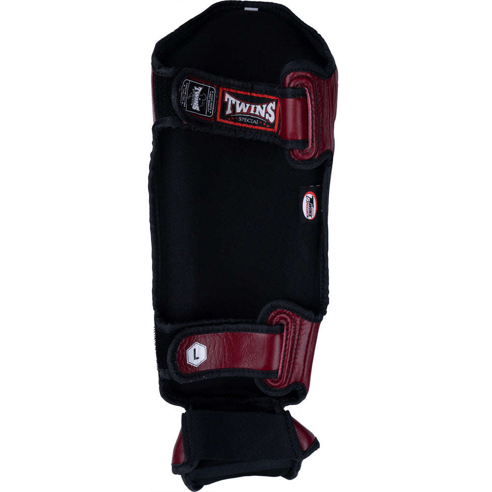Twins Special Slim-Fit Maroon Shin Guards - SGL10