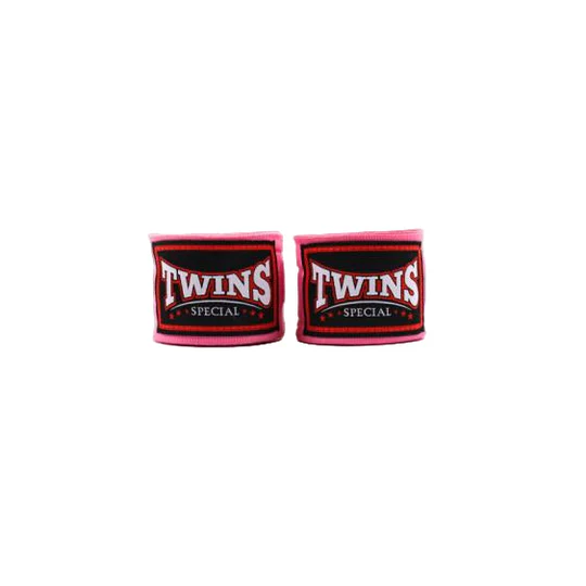 Twins Special Pink Elastic Hand Wraps - CH5
