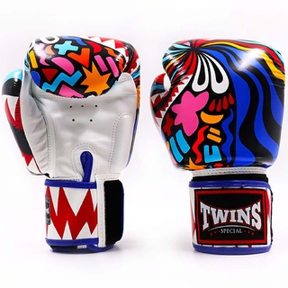Twins Special Abstract Art Boxing Gloves - FBGVL3