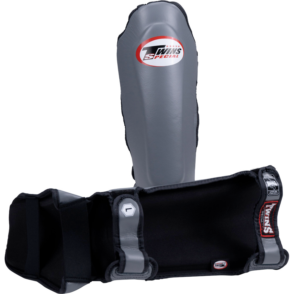 Twins Special Slim-Fit Pearl Grey Shin Guards - SGL10