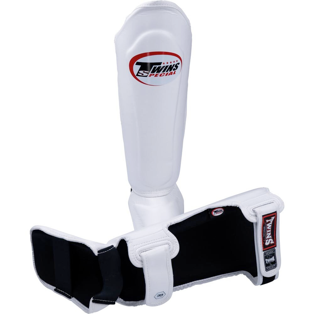 Twins Special Slim-Fit White Shin Guards - SGL10