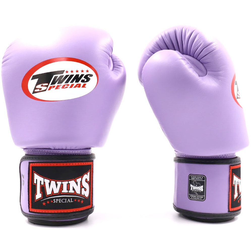 Twins Special Lavender Velcro Boxing Gloves - BGVL3