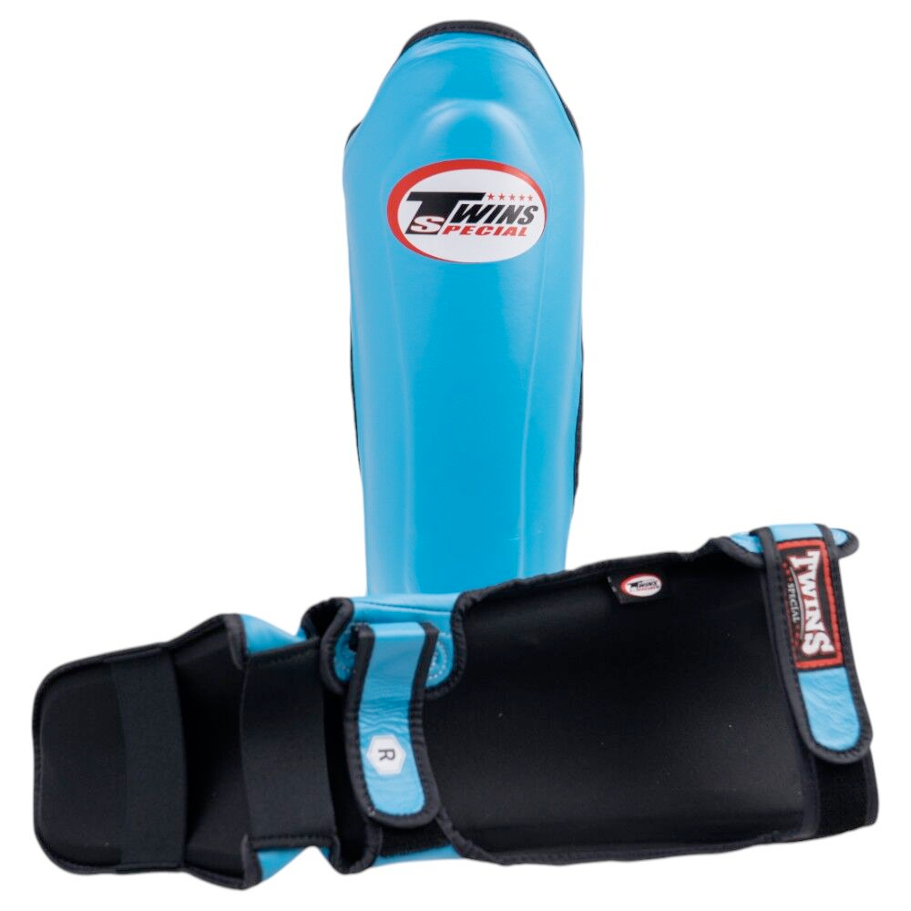 Twins Special Slim-Fit Light Blue Shin Guards - SGL10