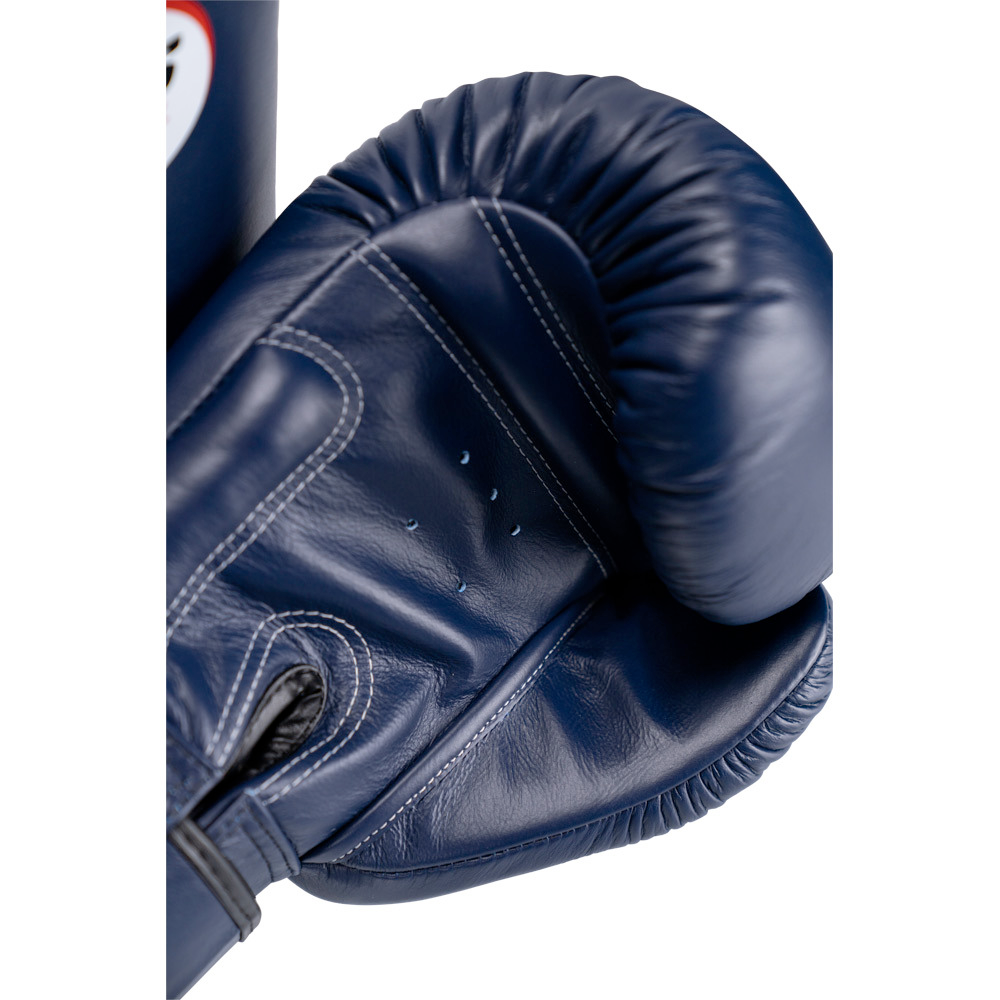 Twins Special Navy Velcro Boxing Gloves - BGVL3