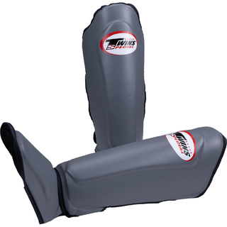 Twins Special Slim-Fit Grey Shin Guards - SGL10