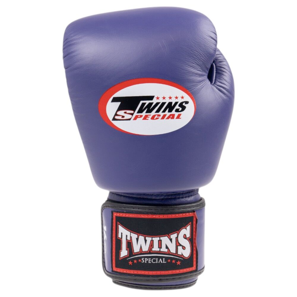 Twins Special Purple Velcro Boxing Gloves - BGVL3