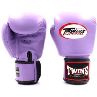 Twins Special Lavender Velcro Boxing Gloves - BGVL3