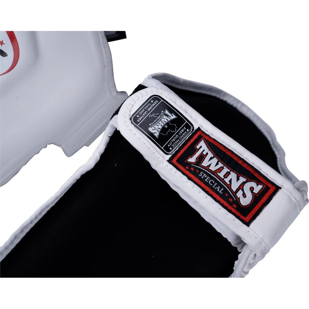 Twins Special Slim-Fit White Shin Guards - SGL10