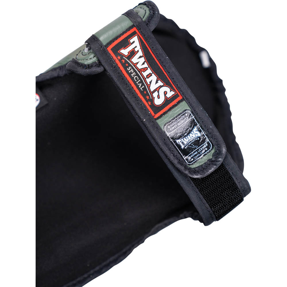 Twins Special Slim-Fit Olive Shin Guards - SGL10