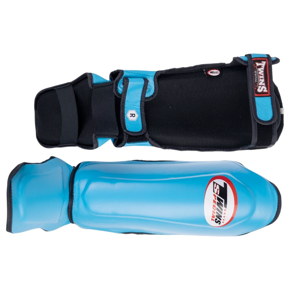 Twins Special Slim-Fit Light Blue Shin Guards - SGL10