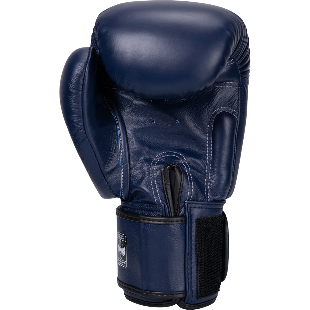 Twins Special Navy Velcro Boxing Gloves - BGVL3